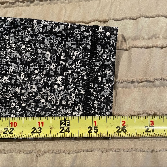 Lululemon Wunder Under High Rise 7/8 Leggings Daisy White Black 6 W5AOXS NWOT - Picture 10 of 10